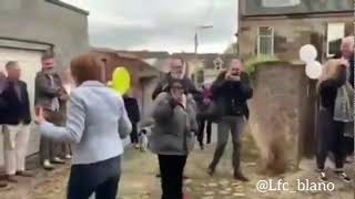 Nicola Sturgeon hit in the face by swingball [upl. by Ainos118]