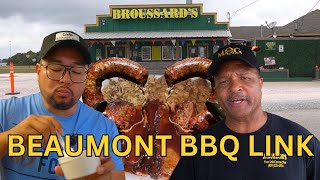 The Best Beaumont Link Broussards Barbecue  Beaumont TX [upl. by Oderfodog255]