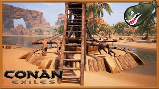 Conan Exiles  How to Tame Thralls Wheel of Pain Slaves Conan Exiles Tutorials [upl. by Farmann643]