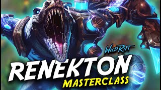 ¡¡COMO JUGAR RENEKTON Y SU MEJOR BUILD EL WILD RIFT [upl. by Marden699]