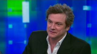 CNN Official Interview Actor Colin Firth talks love scenes [upl. by Noby]