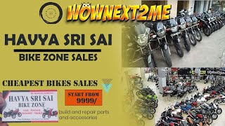 HAVYA SRI SAI BIKE ZONE QUTHBHULLAPUR  WOWNEXT2ME [upl. by Filip]