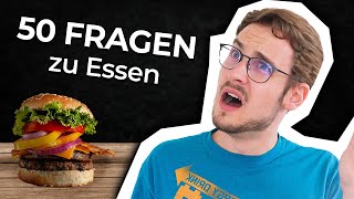 KULINARISCHE Herausforderungen  50 Fragen zu Essen [upl. by Hoskinson]