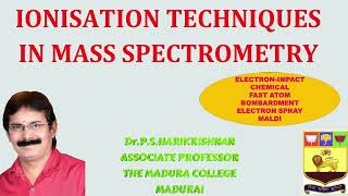 IONISATION TECHNIQUES IN MASS SPECTROMETRY [upl. by Cheslie]