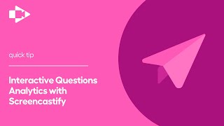 Interactive Questions Analytics with Screencastify [upl. by Artenra464]