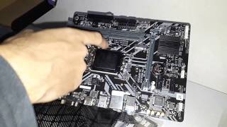 Unboxing Placa Mãe Gigabyte H310M LGA 1151 [upl. by Ainex256]