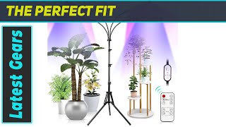 Upgrade Plant Light with Adjustable Tripod  Full Spectrum LED Grow Lights for Indoor Plants [upl. by Gnoix713]