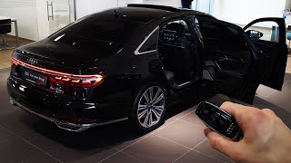 2020 Audi A8 L 60 TFSI e Quattro 449hp  Sound amp Visual Review [upl. by Ailama]