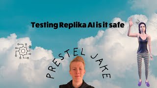 Testing Replika AI is it safe [upl. by Ariayek175]