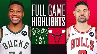 BUCKS at BULLS  FULL GAME HIGHLIGHTS  March 1 2024 [upl. by Ecertak]