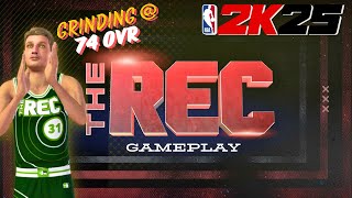 74 OVR DOMINATING THE REC AT FIRST THEY DONT WANT ME QUIT ASAP WHEN I JOIN IN NBA 2K25 NEXT GEN [upl. by Zasuwa]