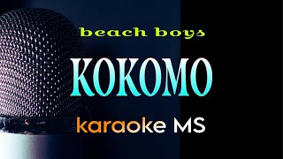 KOKOMO  BEACH BOYS KARAOKE [upl. by Aliber]