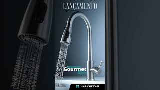 Monocomando Gourmet Motion Escovado  Marchezan Metais [upl. by Lemart377]