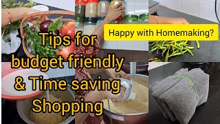 Tips for budget friendly amp Time saving shopping  Malayalam lifestyle vlog  Brighten Up by Nadi [upl. by Aidahs]