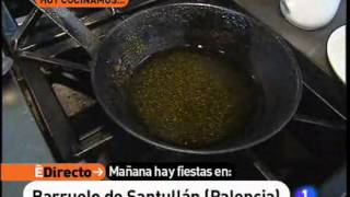 Receta de Garbanzos con espinacas y bacalao ED [upl. by Aimet541]