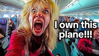 When Dumb Karens Get Kicked Off Planes [upl. by Erasme251]