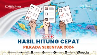 LIVE  Hasil Hitung Cepat Quick Count Pilkada Serentak 2024 [upl. by Carlson]