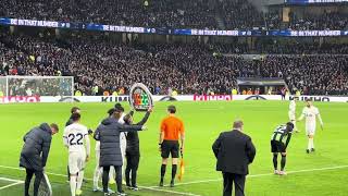 Tottenham Hotspur v Brighton  stadium erupts as Son returns [upl. by Naujak]