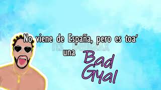 Bad Bunny J Balvin Bad Gyal Justin Bieber Daddy Yankee amp FlowGPT  NostalgIA Azzu Versión [upl. by Merrow]