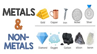 Metals and Nonmetals  Chemistry Animation [upl. by Lednew]