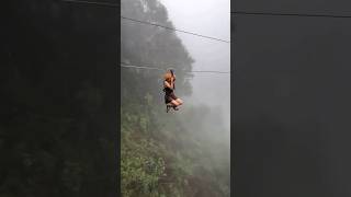 zipline this 😭 top commentszipline viralvideos shorts trill thrill trending viralshorts [upl. by Romine]