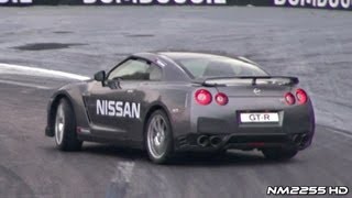 2013 Nissan GTR R35 Powerslides and Accelerations [upl. by Mohandas]