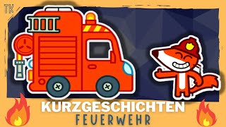 Feuerwehreinsatz mit dem Fuchs  Kindervideos  Kinderfilme  telekids [upl. by Hapte]