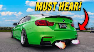 What your BMW F82 M4 Will Sound Like with Just Downpipes and Tune [upl. by Natasha]