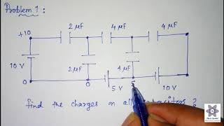 NODAL ANALYSIS OF CAPACITIVE CIRCUIT  JEE amp NEET  Tips amp Tricks  By Sanjeet Singh [upl. by Howe]