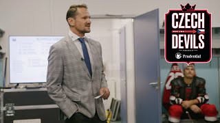 Patrik Elias pregame speech at Global Series in Prague [upl. by Shandeigh]