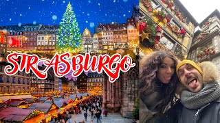 TOUR dei MERCATINI di NATALE a STRASBURGO  La Capital del Noel [upl. by Ahsined]