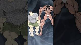 Who is Stronger  Pickle vs Anime Baki bakinetflix animeshorts bakivsyujiro [upl. by Naldo778]