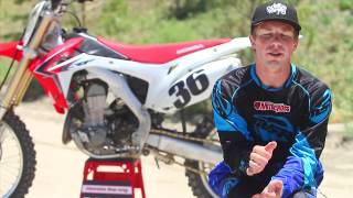 First Impression 2013 Honda CRF450R  TransWorld MOTOcross [upl. by Schnurr]