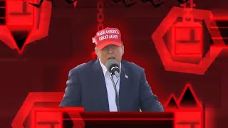 Trump quotIts Gonna Be A Bloodbathquot x At The Speed of Light  Geometry Dash [upl. by Brianne]