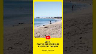 🏖️ LANZAROTE Puerto del Carmen  beach Pocillos lanzarote walkingtour canaryislands spain [upl. by Siclari]