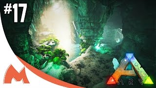 ARK Survival Evolved  CHITIN CAVE CEMENTING PASTE FARMING CHILLING WITH OUT PUPPY D S3E17 [upl. by Leggat]