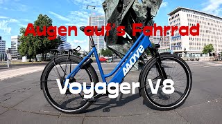 Augen aufs Fahrrad Möve Voyager V8 [upl. by Aramanta]