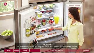 LG Refrigerators Troubleshooting An LG Refrigerator CustomChill Drawer That Is Not Cooling [upl. by Colbye]