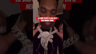 Lil Baby drops INSANE 26 million on new WHAM chain and Rings shorts lilbaby chain wham [upl. by Eylk]