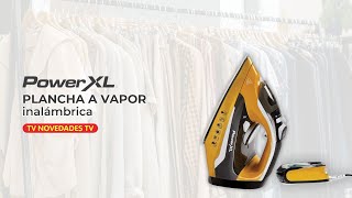 Plancha a vapor inalambrica Power XL Iron Steamer [upl. by Anam]