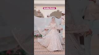 Save it for later bridalsong bridal bridalmakeup bridalentry varmalaceremony engagement viral [upl. by Hildy]