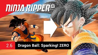 Ninja Ripper 26  How to rip 3D models from Dragon Ball Sparking ZERO [upl. by Ketty706]