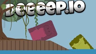 Deeeepio  Destructive Hippo Dominates the Swamp   Lets Play Deeeepio Gameplay  Beta [upl. by Bartko]