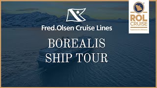 Borealis Ship Tour  Fred Olsen Cruise Lines [upl. by Aynom374]