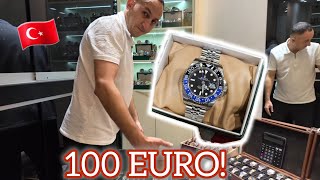 FAKE ROLEX WATCH SHOPPING AT GRAND BAZAAR  Istanbul Turkey turkey rolex türkiye [upl. by Cayser]