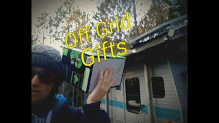 Off Grid Gifts amp Furnace Update  Full Time Off Grid RV Living [upl. by Lucine]