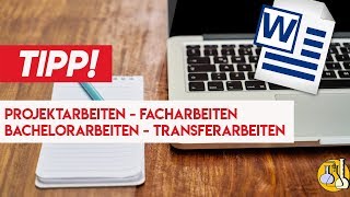 Wichtige Tipps Facharbeit amp Bachelorarbeit schreiben [upl. by Susy]