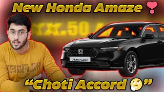 Honda Amaze 2024 Facelift Is Here ❗❗ अब अकॉर्ड का मज़ा 7 लाख में 😱 2024 New Honda Amaze 🔥 [upl. by Beauchamp]