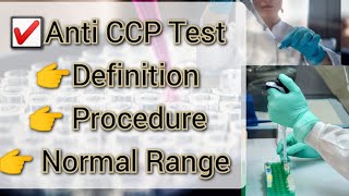 Anti CCP Test  What Is Anti CCP Test [upl. by Talbert]