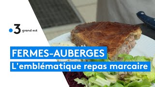 Le repas marcaire menu emblématique des fermesauberges en Alsace [upl. by Silden992]